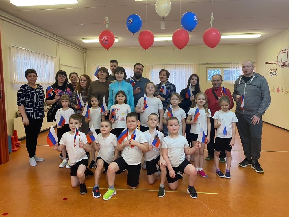 В детском саду прошли спортивные мероприятия, посвященные Дню защитника Отечества